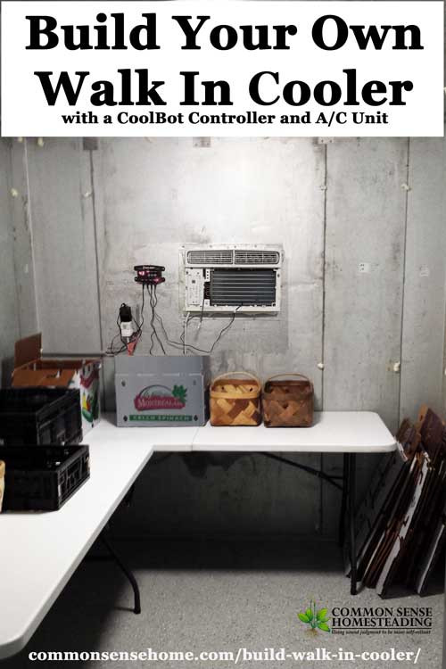 Best ideas about DIY Walkin Cooler
. Save or Pin Build Your Own Walk In Cooler with a CoolBot Controller Now.