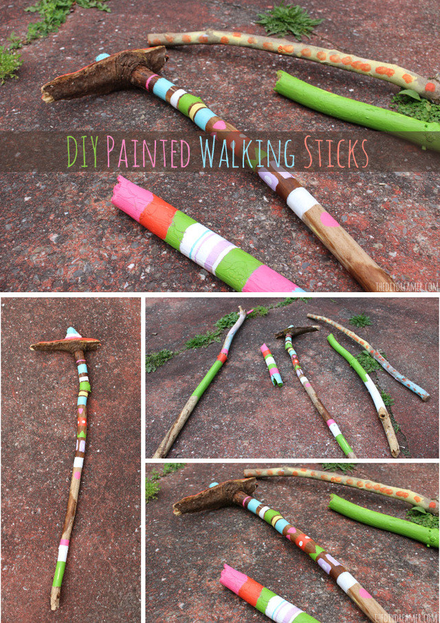 Best ideas about DIY Walking Stick
. Save or Pin DIY Painted Walking Sticks Glamping Projects Now.