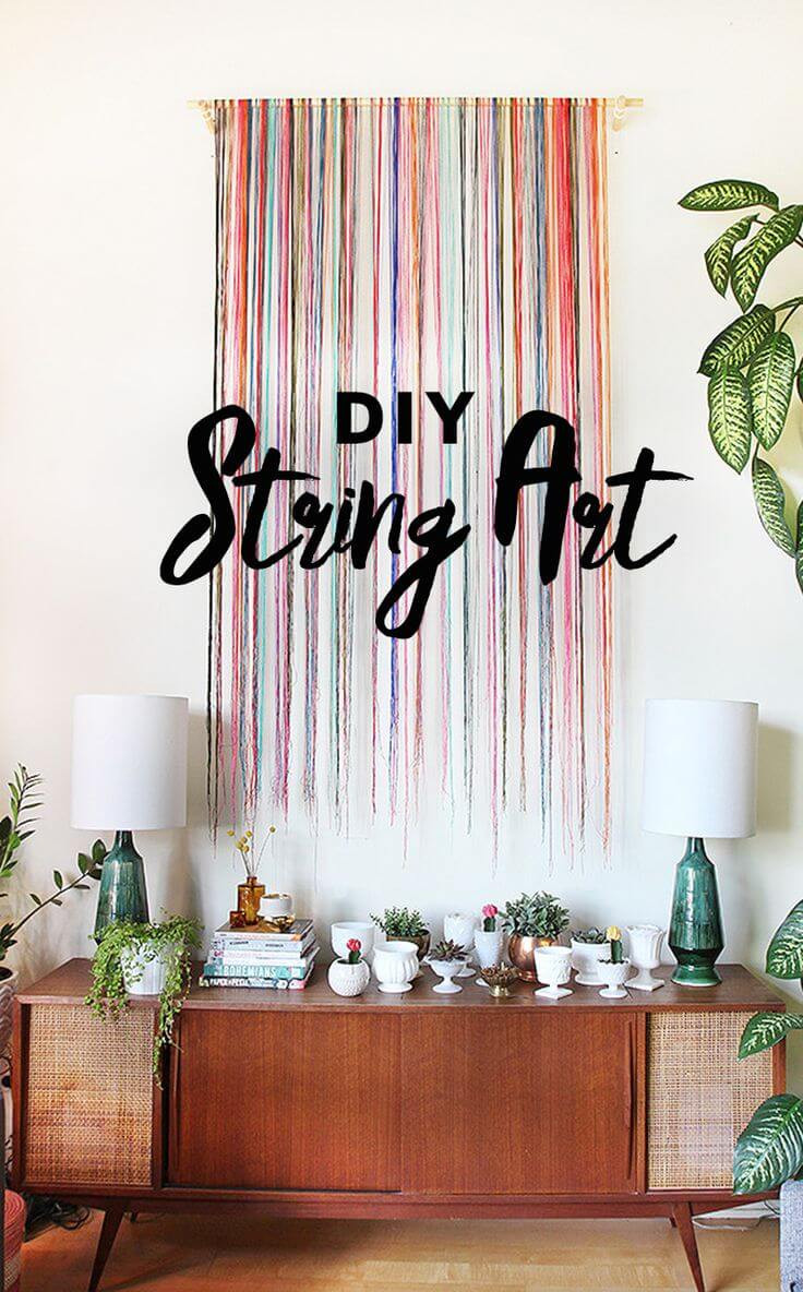 Best ideas about DIY Wall Art Decor
. Save or Pin 37 Best DIY Wall Hanging Ideas and Designs for 2019 Now.