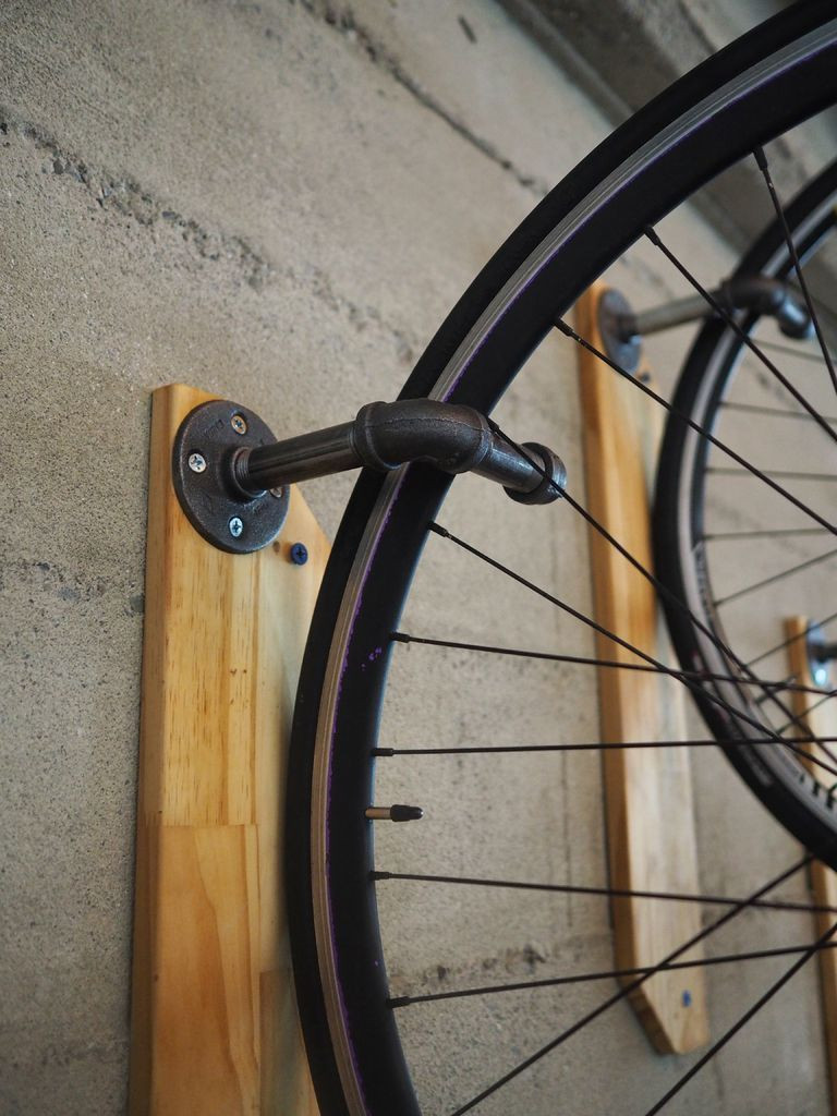 Best ideas about DIY Wall Bike Rack
. Save or Pin Three Ingenious Bike Hangers With Unusual designs Now.