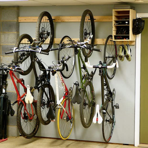 Best ideas about DIY Wall Bike Rack
. Save or Pin Creative DIY Bike Storage Racks Now.