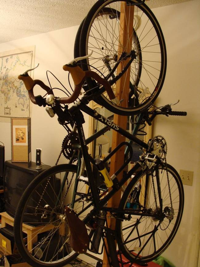 Best ideas about DIY Wall Bike Rack
. Save or Pin Hang Your Bike The Wall With Mike Sapak s DIY Bike Rack Now.