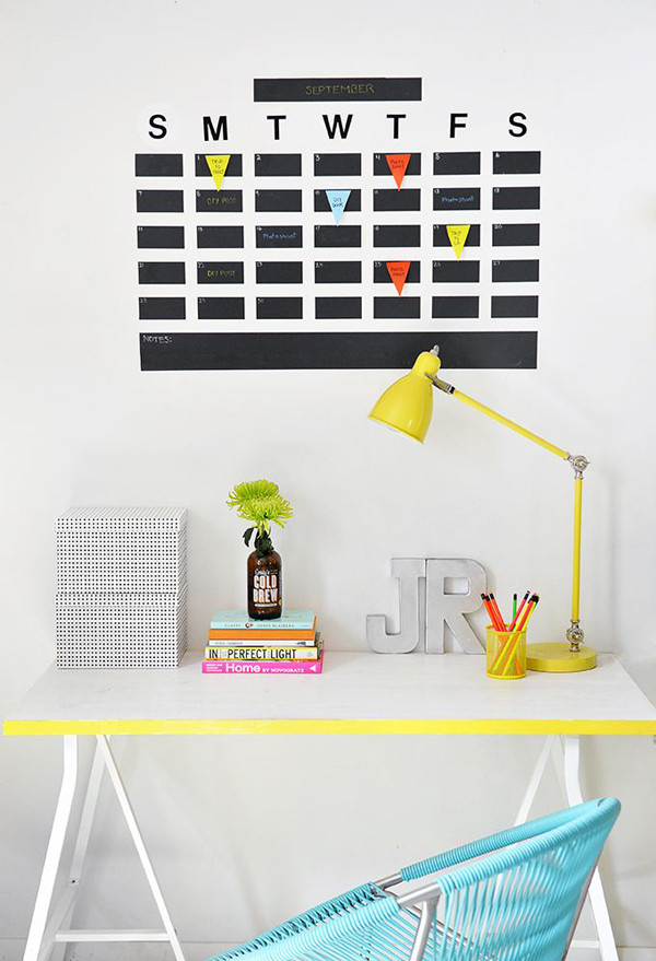 Best ideas about DIY Wall Calendars
. Save or Pin 15 Genius DIY Wall Calendar Projects Now.