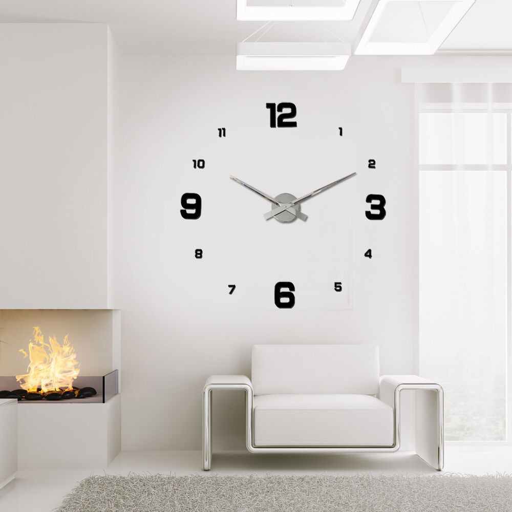 Best ideas about DIY Wall Clock
. Save or Pin Free Shipping Wall Clock Home Decor Frameless DIY Sticker Now.