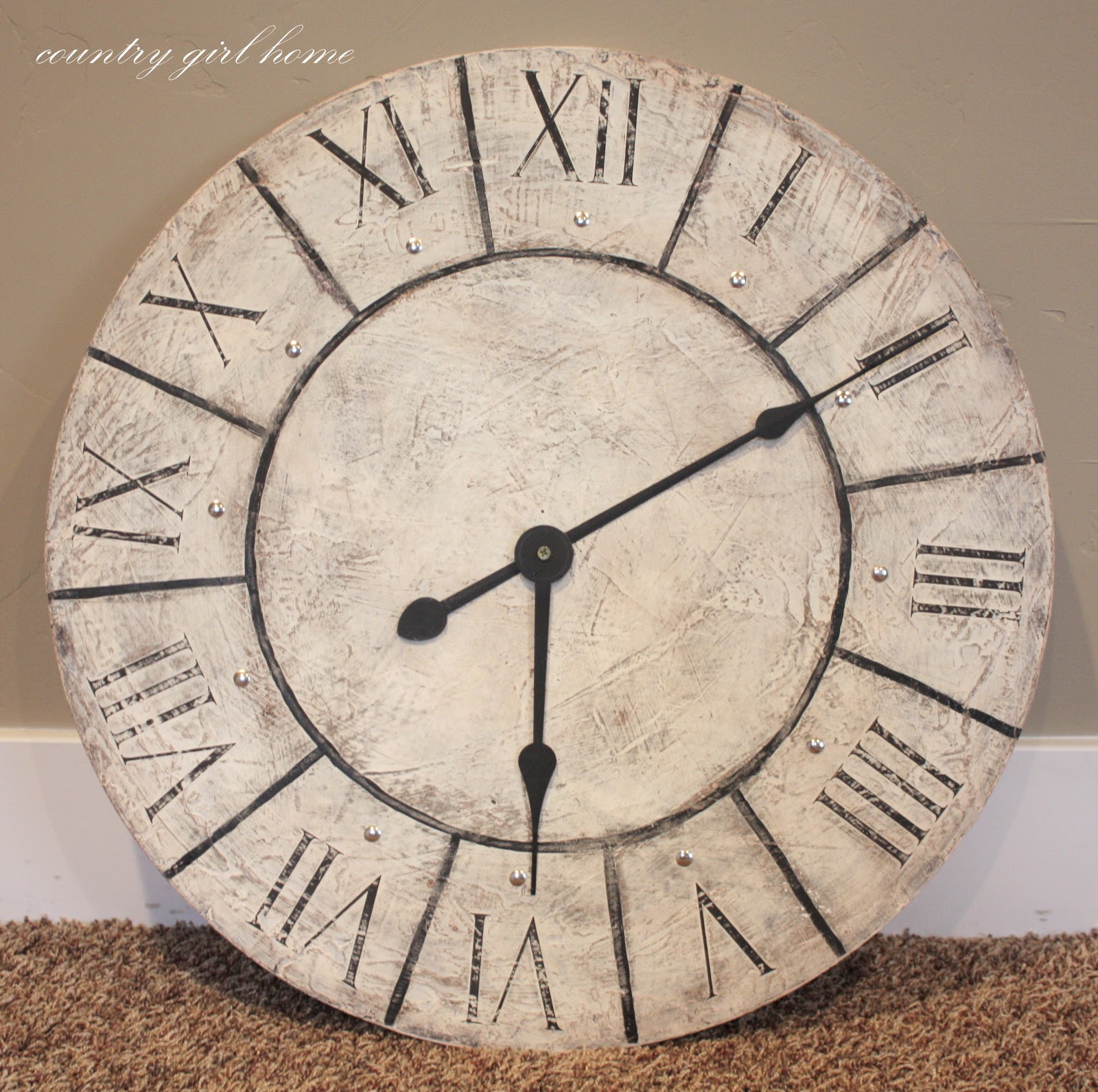 Best ideas about DIY Wall Clock
. Save or Pin COUNTRY GIRL HOME wall clock re do Now.