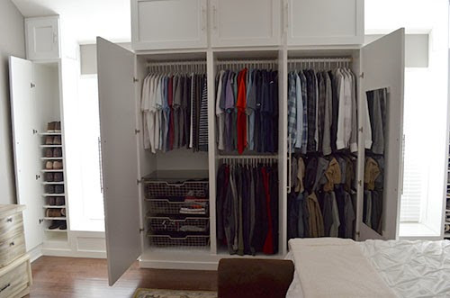 Best ideas about DIY Wall Closet
. Save or Pin The Happy Homebo s DIY How to Build a Wall of Closets Now.