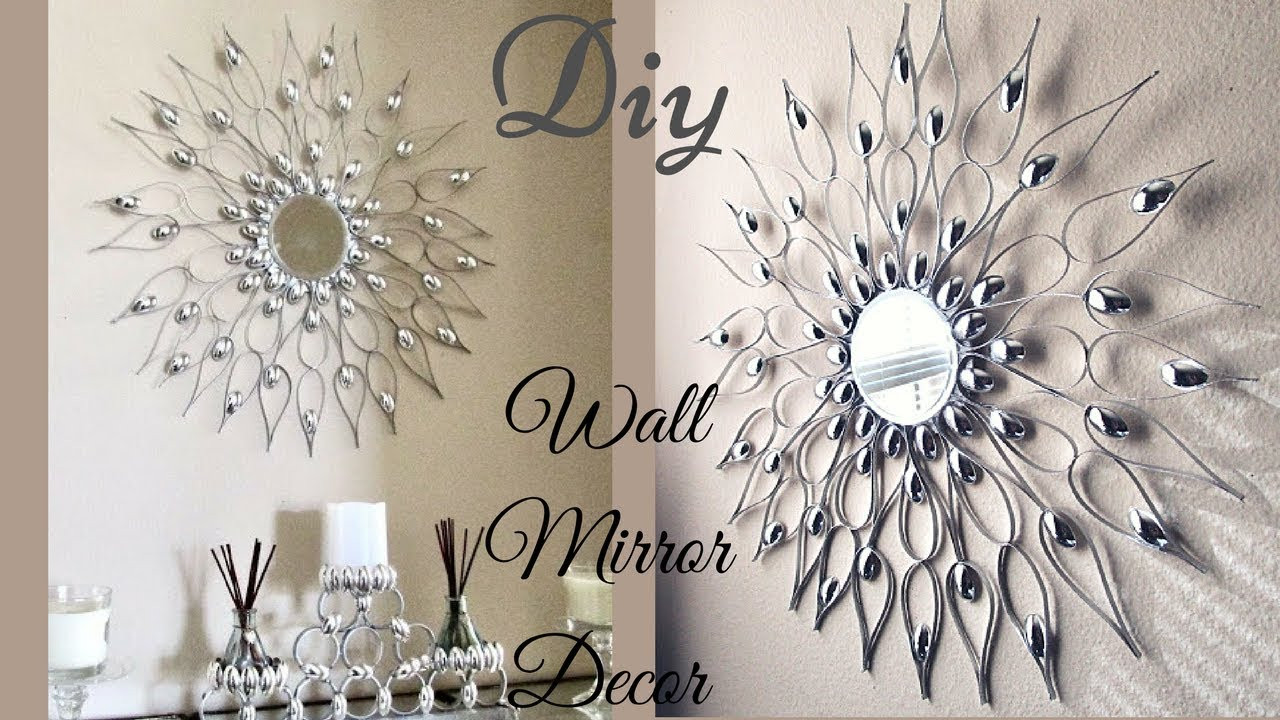 Best ideas about DIY Wall Decorations
. Save or Pin Diy Quick and Easy Glam Wall Mirror Decor Wall Decorating Now.