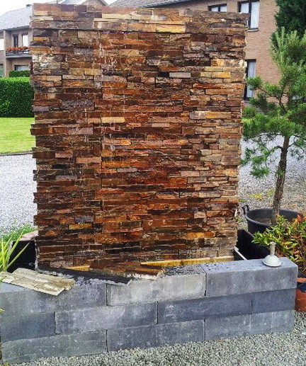 Best ideas about DIY Wall Fountain
. Save or Pin 30 Relaxing Water Wall Ideas For Your Backyard or Indoor Now.