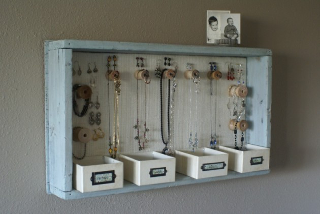 Best ideas about DIY Wall Jewelry Organizer
. Save or Pin 36 Awesome Ideas of DIY Wall Jewelry Organizers Now.