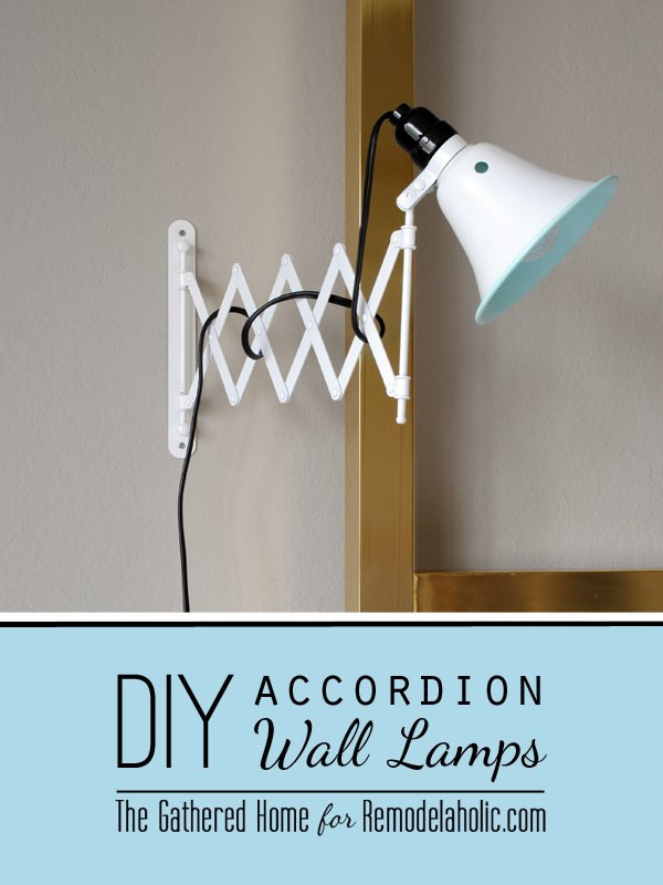 Best ideas about DIY Wall Lamp
. Save or Pin Remodelaholic Now.