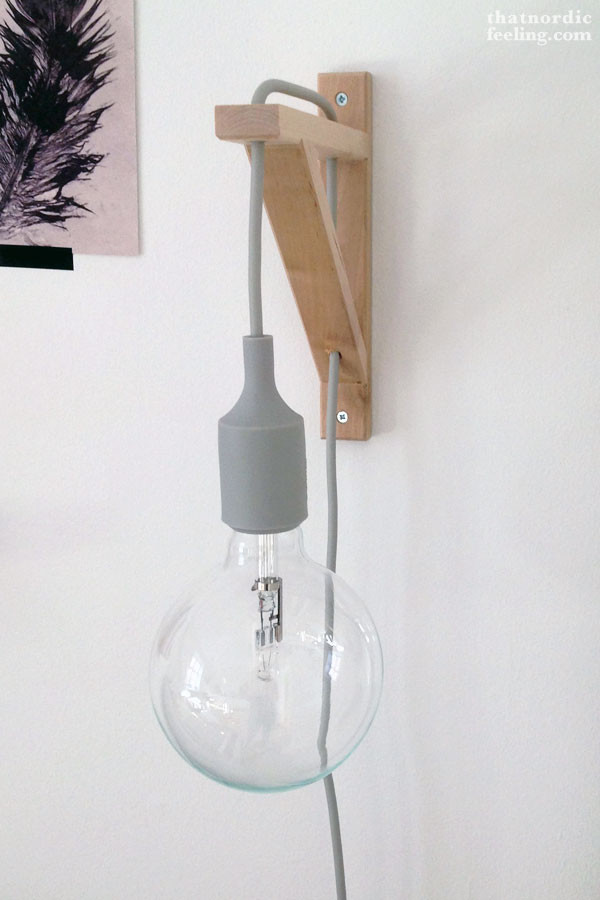Best ideas about DIY Wall Lamp
. Save or Pin DIY Muuto wall lamp Now.