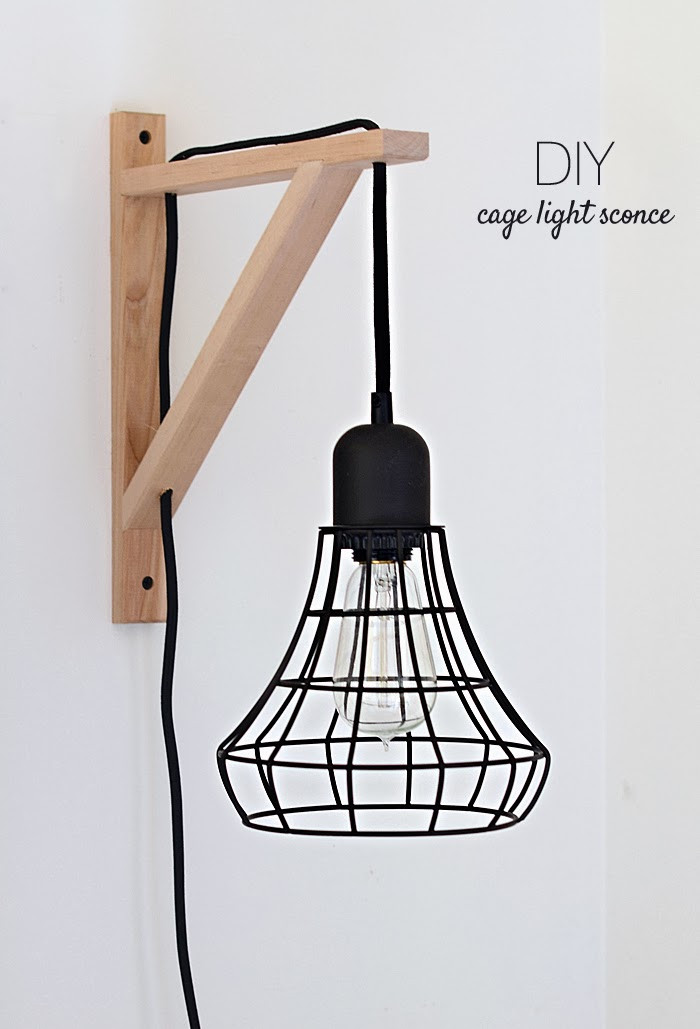 Best ideas about DIY Wall Lamp
. Save or Pin Nalle s House DIY Cage Light Sconces Now.