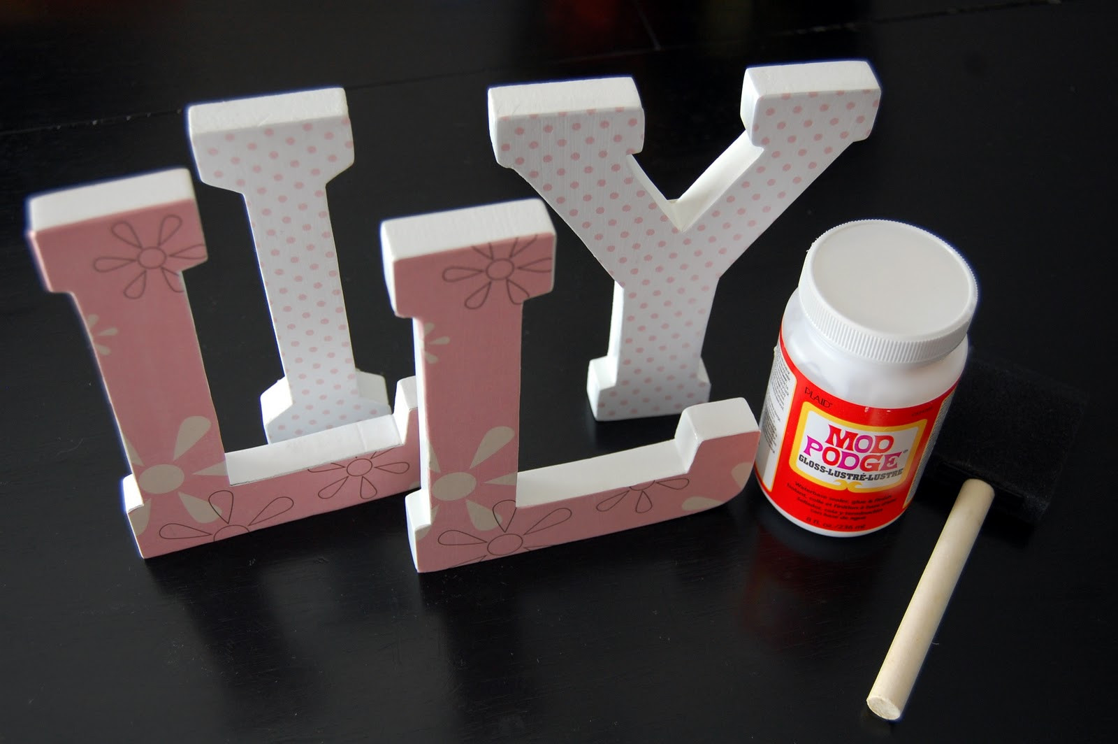 Best ideas about DIY Wall Letters
. Save or Pin Utah County Mom DIY Nursery wooden wall letters Now.