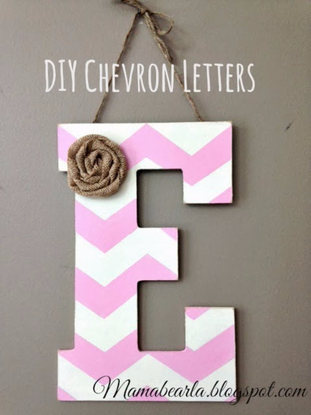 Best ideas about DIY Wall Letters
. Save or Pin 41 Amazing DIY Architectural Letters for Your Walls Now.