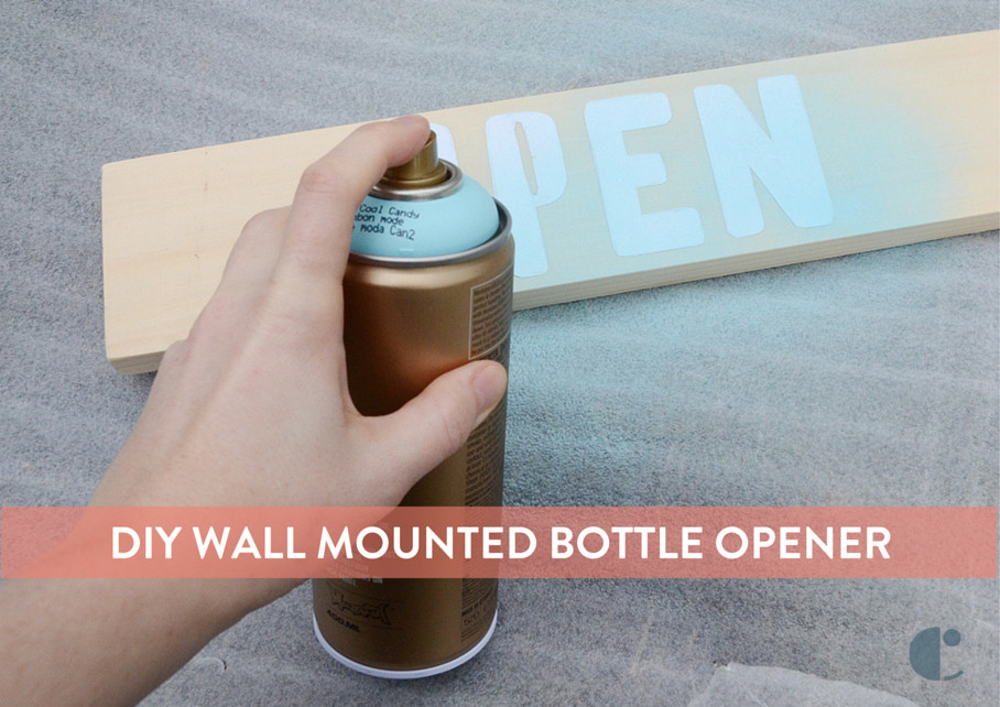 Best ideas about DIY Wall Mount Bottle Opener
. Save or Pin How To Easy Wall Mounted Bottle Opener Curbly Now.
