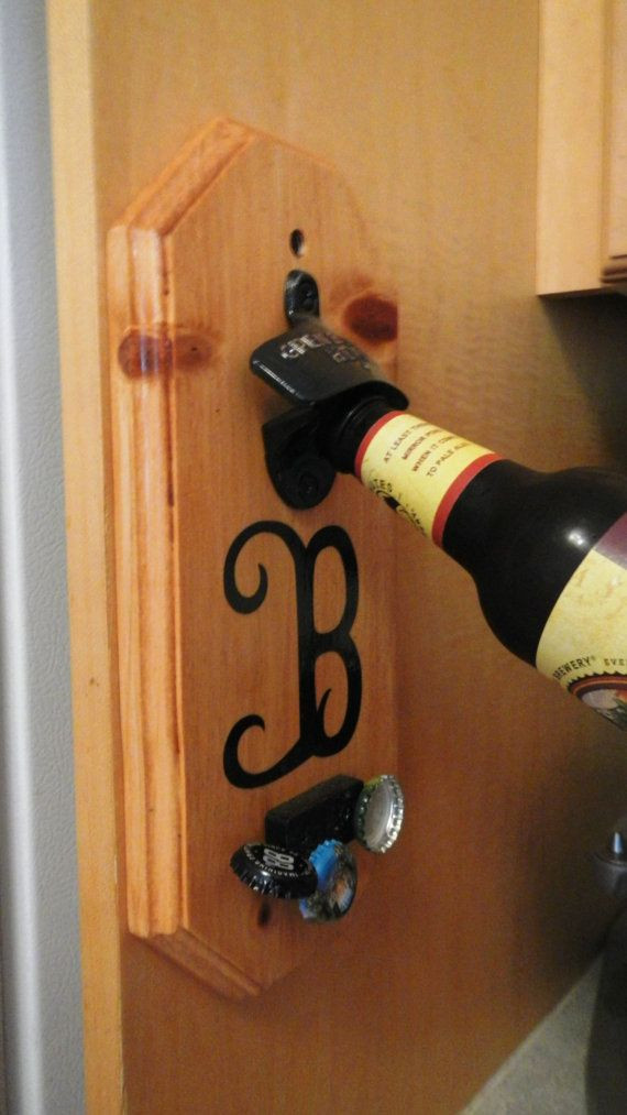 Best ideas about DIY Wall Mount Bottle Opener
. Save or Pin Wall Mount Bottle Opener With Magnetic Cap Catcher and Now.