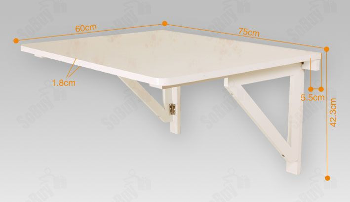 Best ideas about DIY Wall Mounted Folding Table
. Save or Pin Details about SoBuy Wall mounted Drop leaf Table Folding Now.