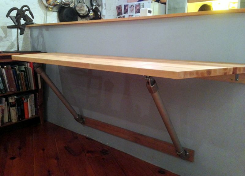 Best ideas about DIY Wall Mounted Folding Table
. Save or Pin Butch Block Wall Mounted Table RESIDE Now.