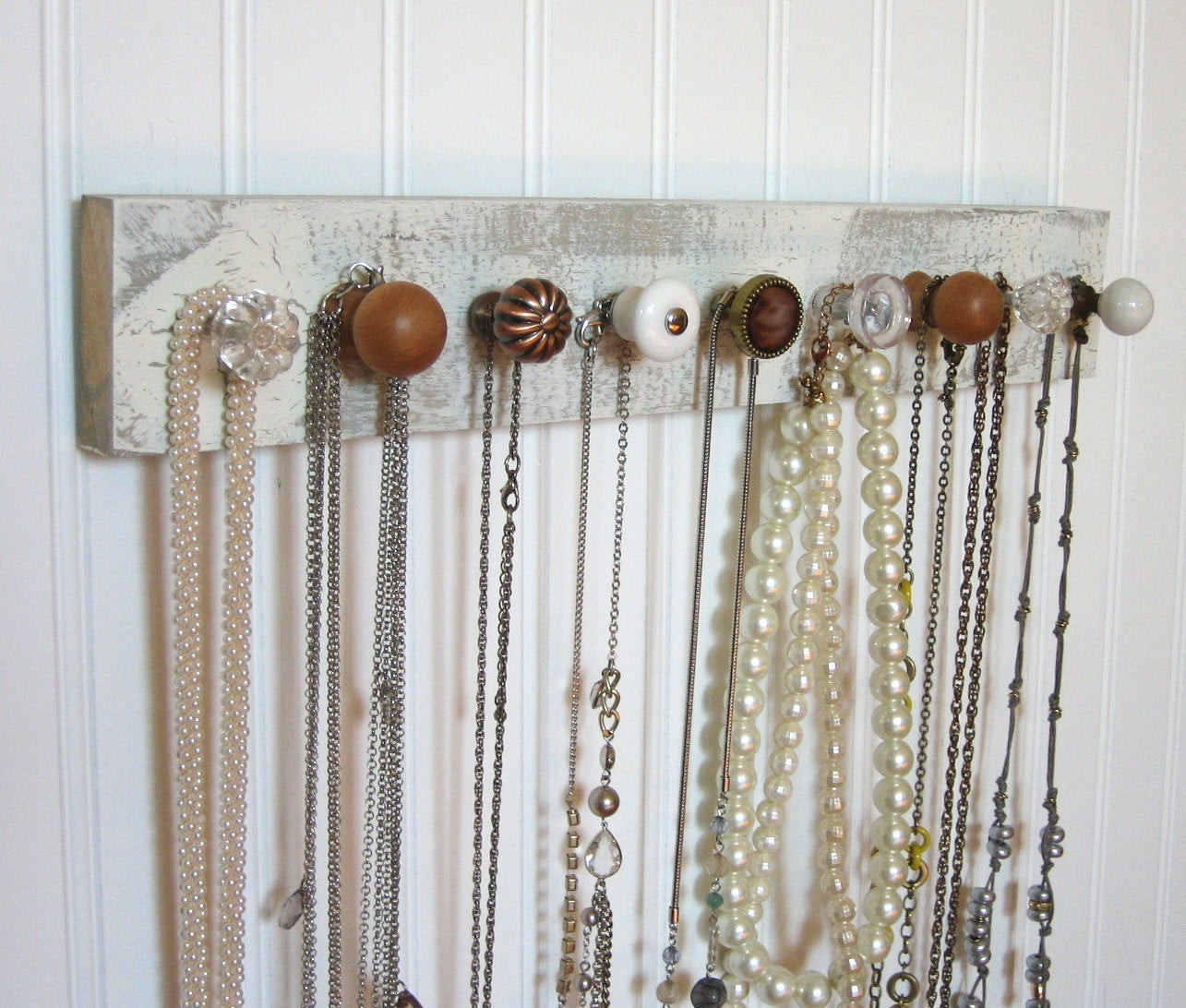 Best ideas about DIY Wall Mounted Jewelry Organizer
. Save or Pin Wall Mounted Jewelry Organizer with Nine Knobs Now.