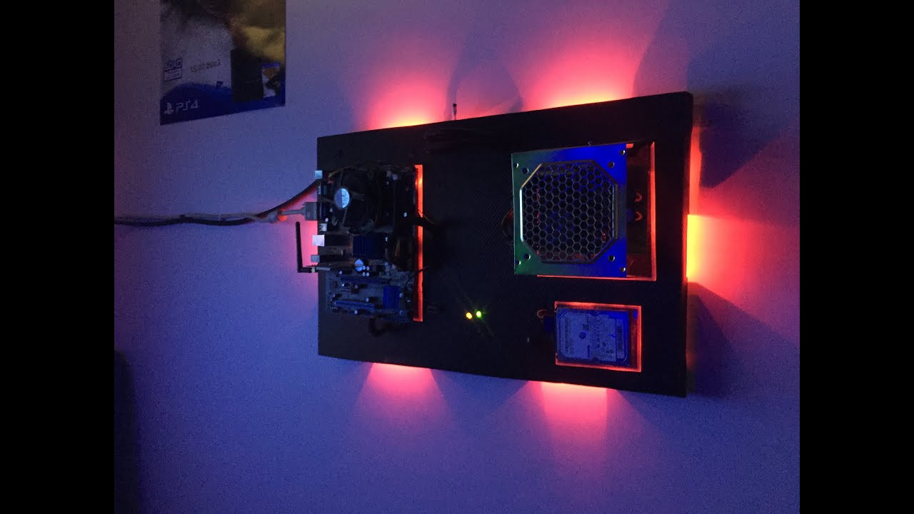 Best ideas about DIY Wall Mounted Pc
. Save or Pin DIY Wall mounted PC Now.