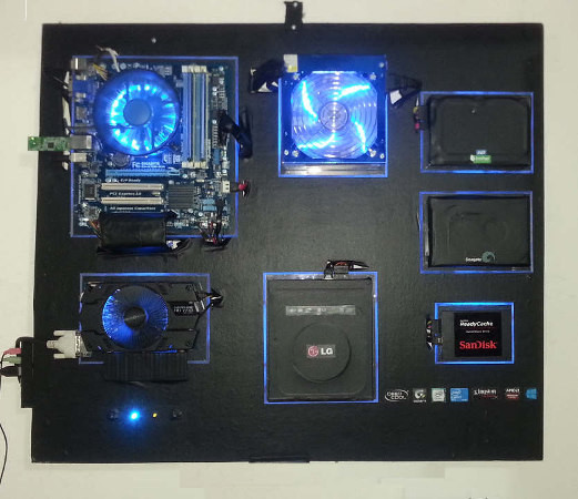Best ideas about DIY Wall Mounted Pc
. Save or Pin MOD DIY Wall Mount PC by suhas Now.