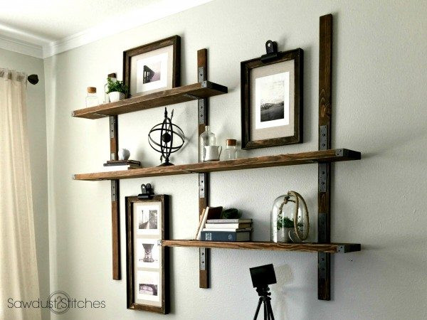 Best ideas about DIY Wall Mounted Shelves
. Save or Pin Simpson Strong Tie Wall Mounted Shelves Sawdust 2 Stitches Now.