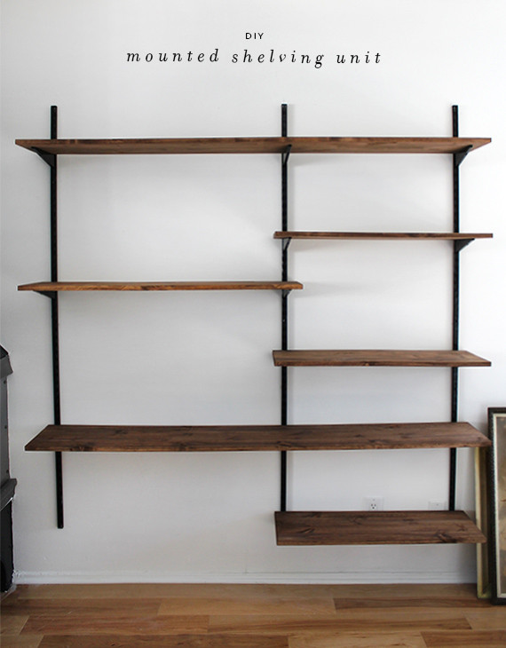 Best ideas about DIY Wall Mounted Shelves
. Save or Pin diy mounted shelving almost makes perfect Now.