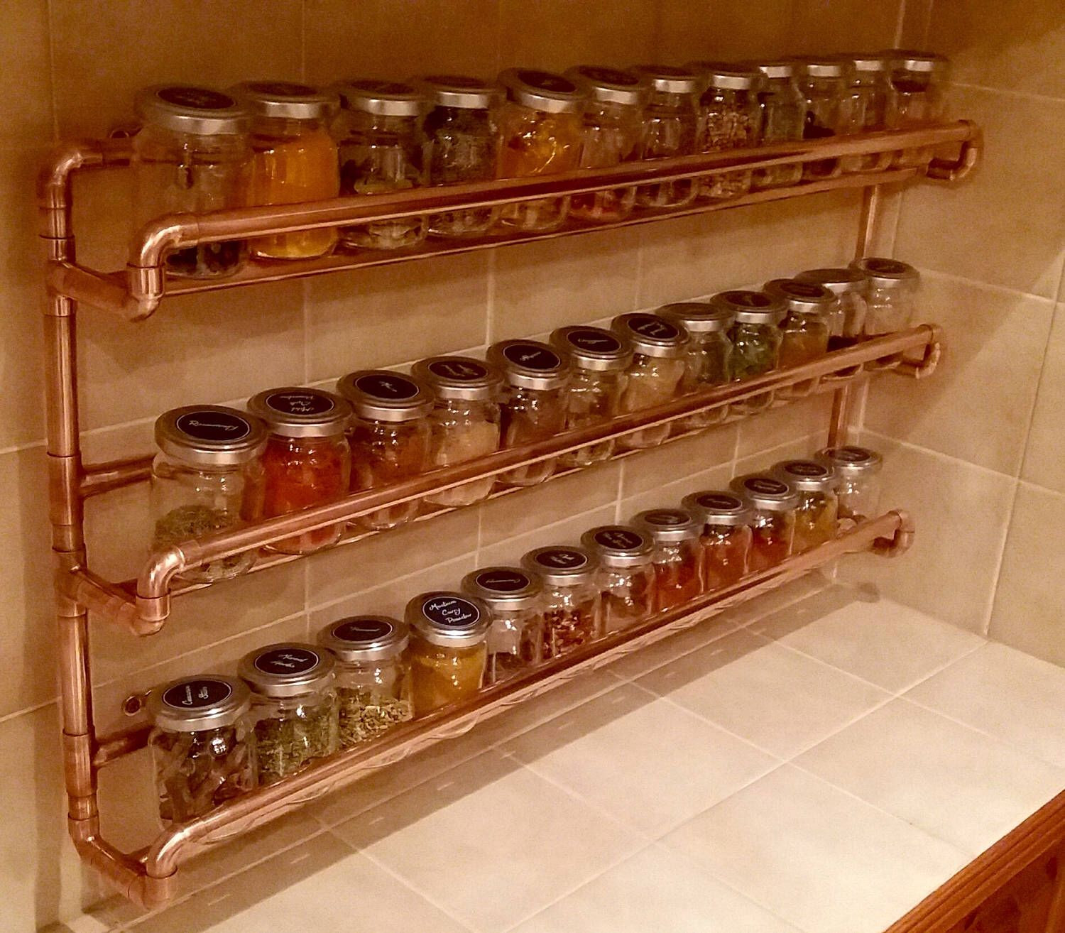 Best ideas about DIY Wall Mounted Spice Rack
. Save or Pin A personal favourite from my Etsy shop y Now.