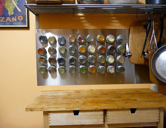 Best ideas about DIY Wall Mounted Spice Rack
. Save or Pin Paprika For Your Peas Baby Food Jars Repurposed Curbly Now.