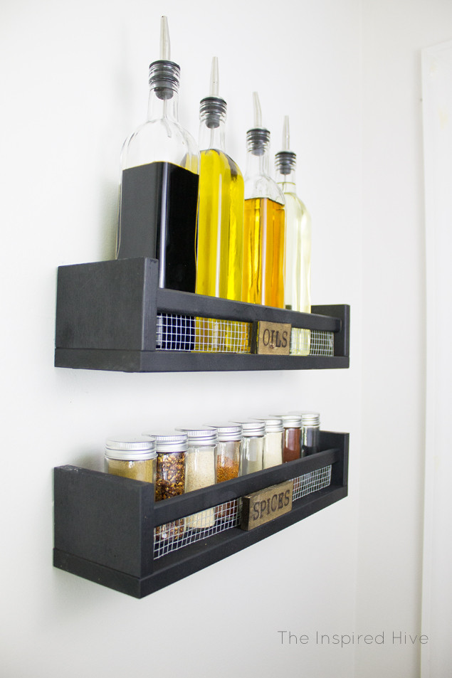 Best ideas about DIY Wall Mounted Spice Rack
. Save or Pin DIY Rustic Wall Mounted Spice Rack Now.