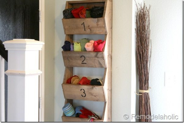 Best ideas about DIY Wall Organizer
. Save or Pin How To Store Hats Gloves Scarves And Boots Now.