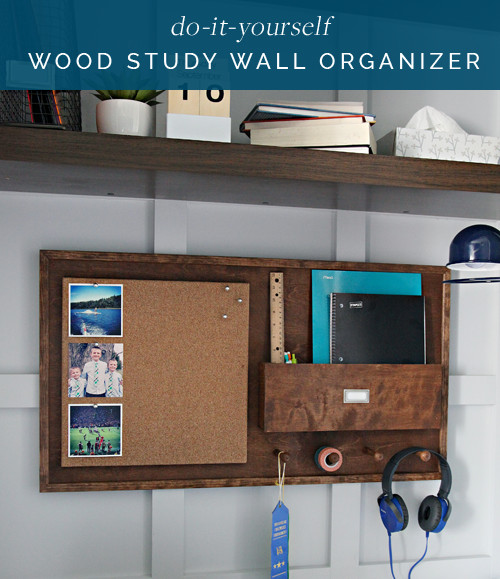 Best ideas about DIY Wall Organizer
. Save or Pin IHeart Organizing DIY Wood Study Wall Organizer Now.
