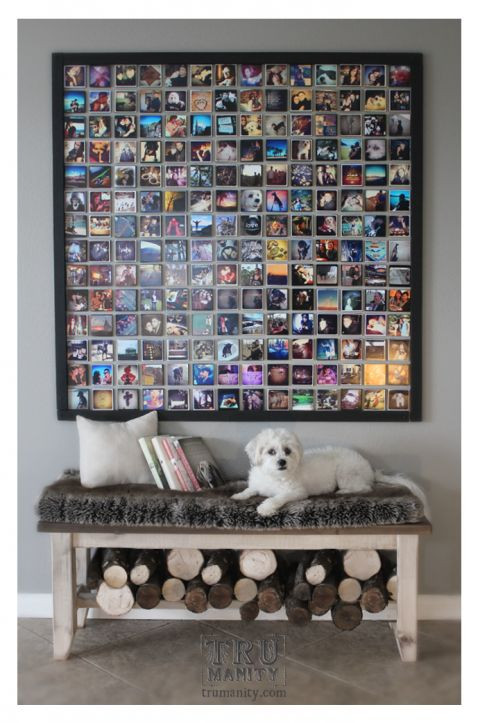 Best ideas about DIY Wall Picture Collage
. Save or Pin 22 Instagram Walls as a Part of Interior Now.