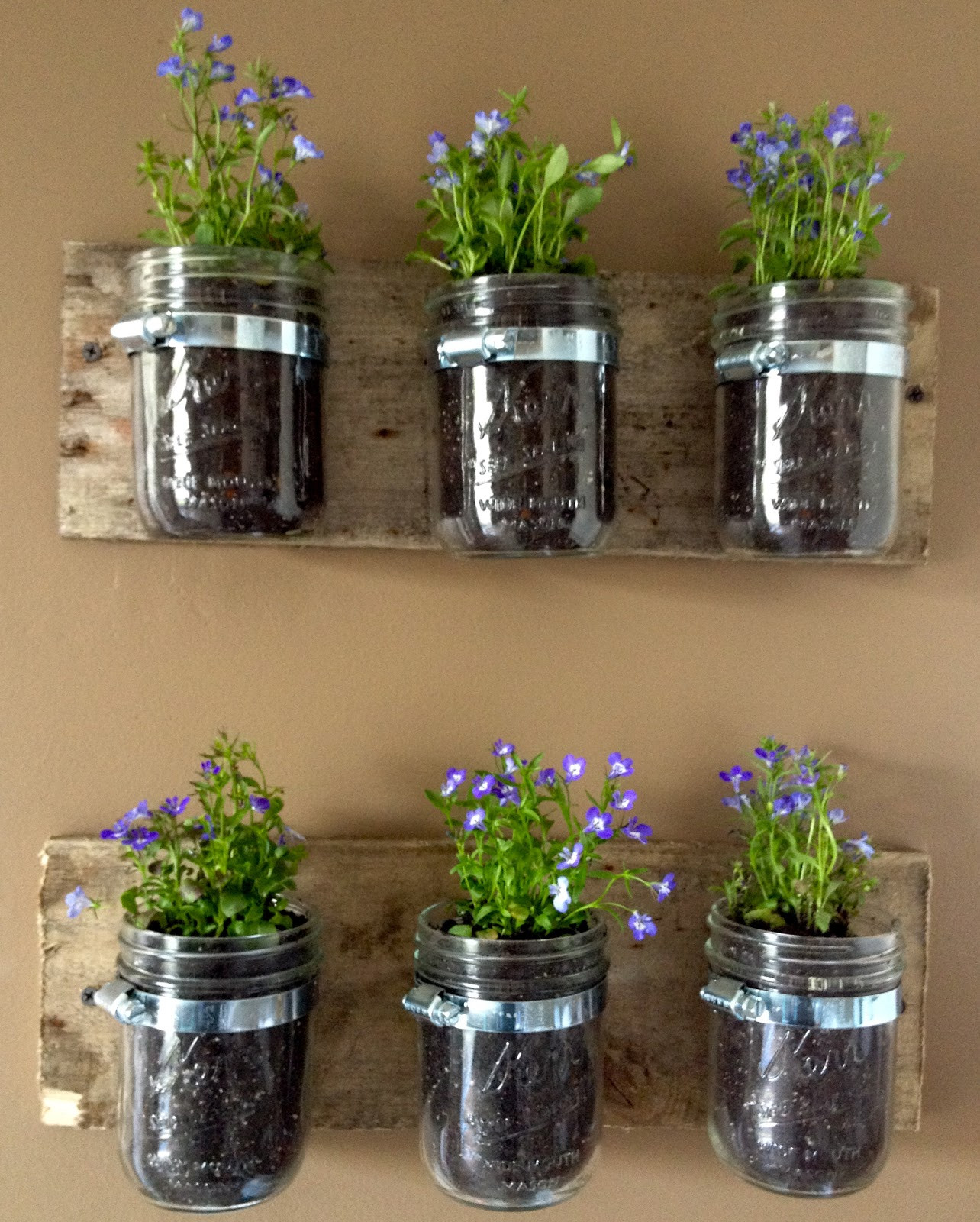 Best ideas about DIY Wall Planters
. Save or Pin DIY Hanging Wall Planters from Mason Jars Now.