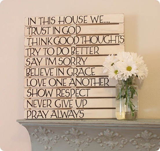 Best ideas about DIY Wall Quotes
. Save or Pin Slatted Sayings Wall Art Now.