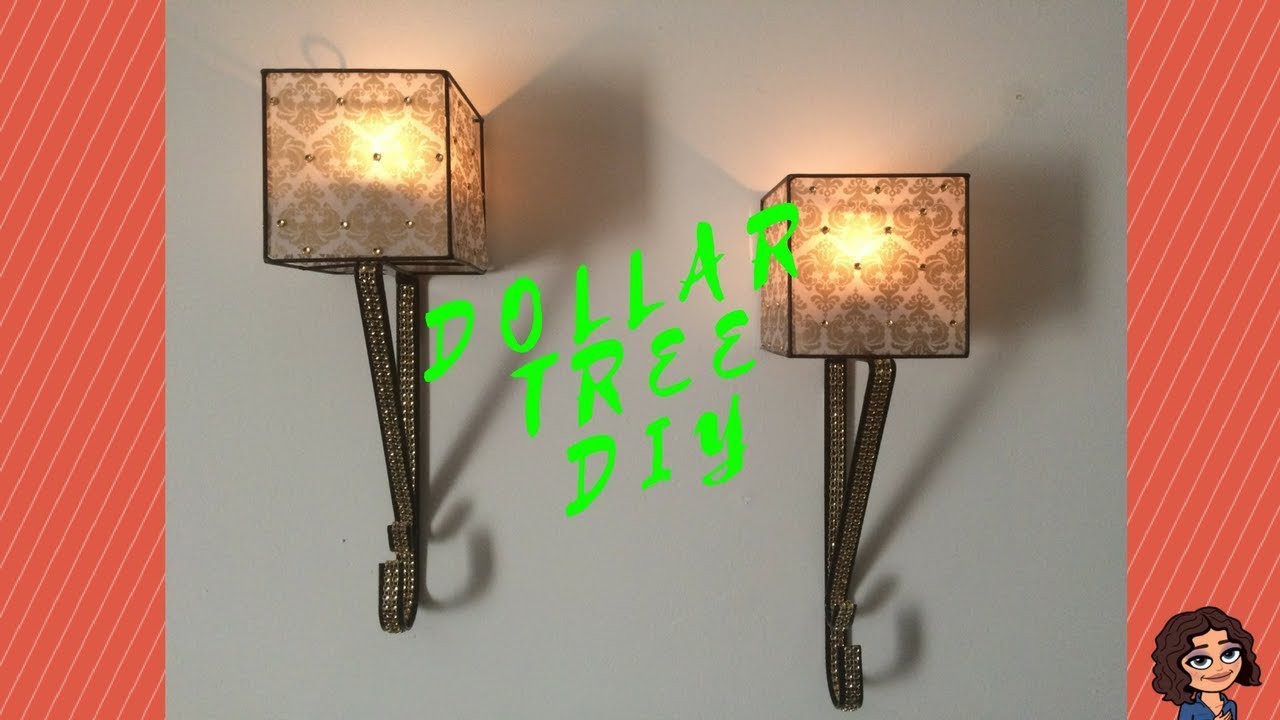 Best ideas about DIY Wall Sconces
. Save or Pin DOLLAR TREE DIY BLACK & GOLD CANDLE WALL SCONCES I WALL Now.