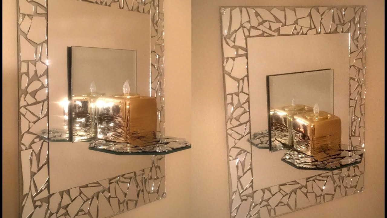 Best ideas about DIY Wall Sconces
. Save or Pin Dollar Tree DIY 💕Mosaic Mirrored Wall Sconce 💕 Now.