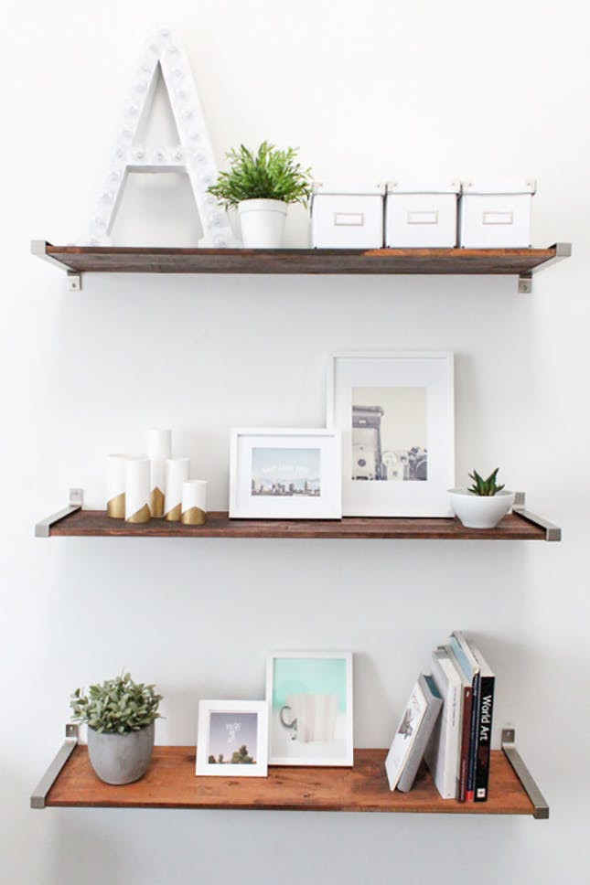 Best ideas about DIY Wall Shelf
. Save or Pin A Dozen Creative Ways to Make Your Own Shelves Now.