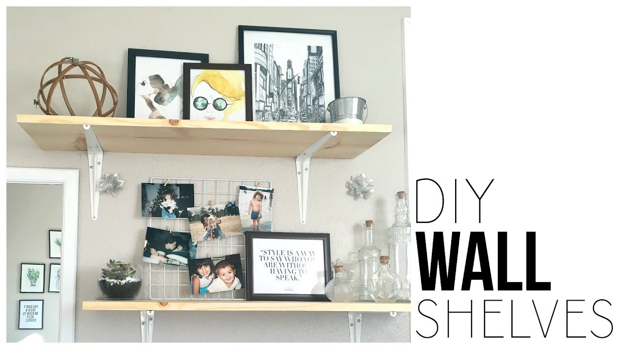 Best ideas about DIY Wall Shelf
. Save or Pin DIY Wall Shelves Now.