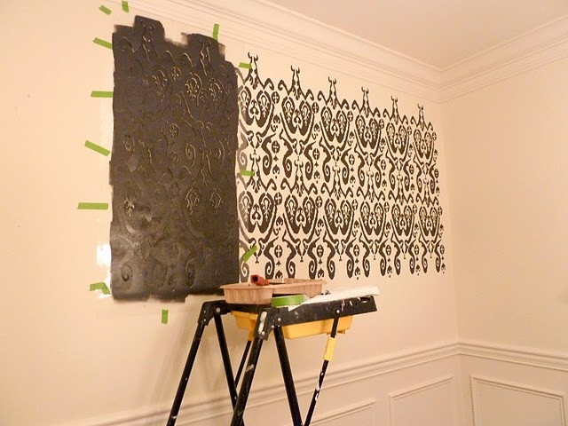 Best ideas about DIY Wall Stenciling
. Save or Pin DIY How to Stencil a Wall Our Fifth House The Inspired Now.