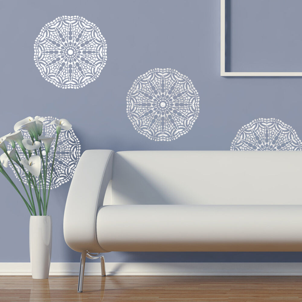 Best ideas about DIY Wall Stenciling
. Save or Pin Wall Lace Decorative Stencil Talia for Home Painting Now.