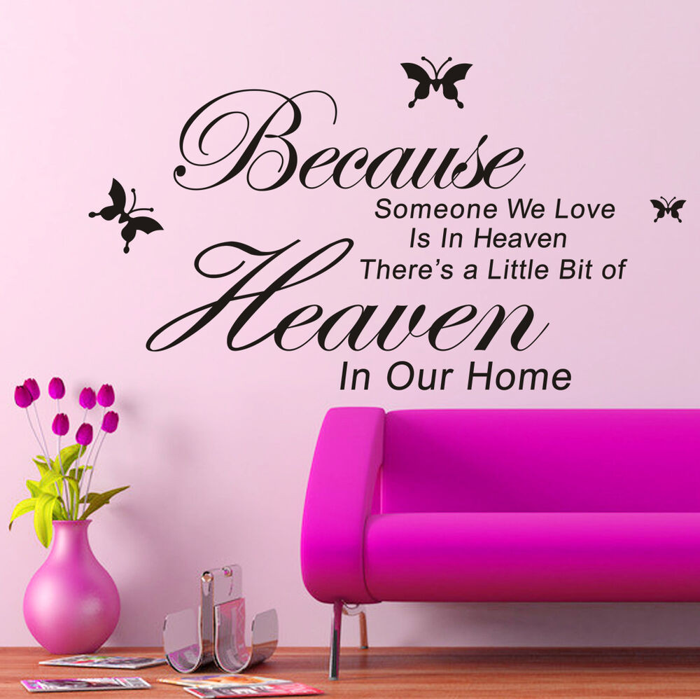 Best ideas about DIY Wall Stickers
. Save or Pin New DIY Removable Art PVC Vinyl Quote Wall Stickers Decal Now.