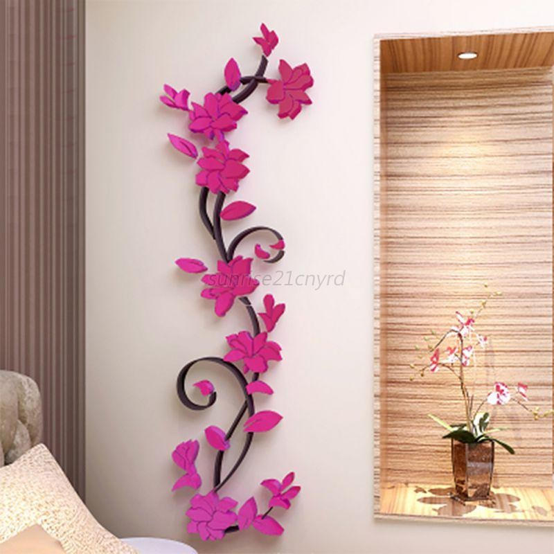 Best ideas about DIY Wall Stickers
. Save or Pin 3D Removable Flowers Romantic Heart Wall Sticker Home Room Now.