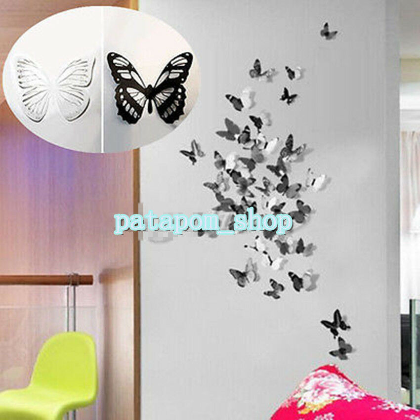 Best ideas about DIY Wall Stickers
. Save or Pin 3D 18pcs DIY Home Decoration Butterfly Sticker Art Decal Now.