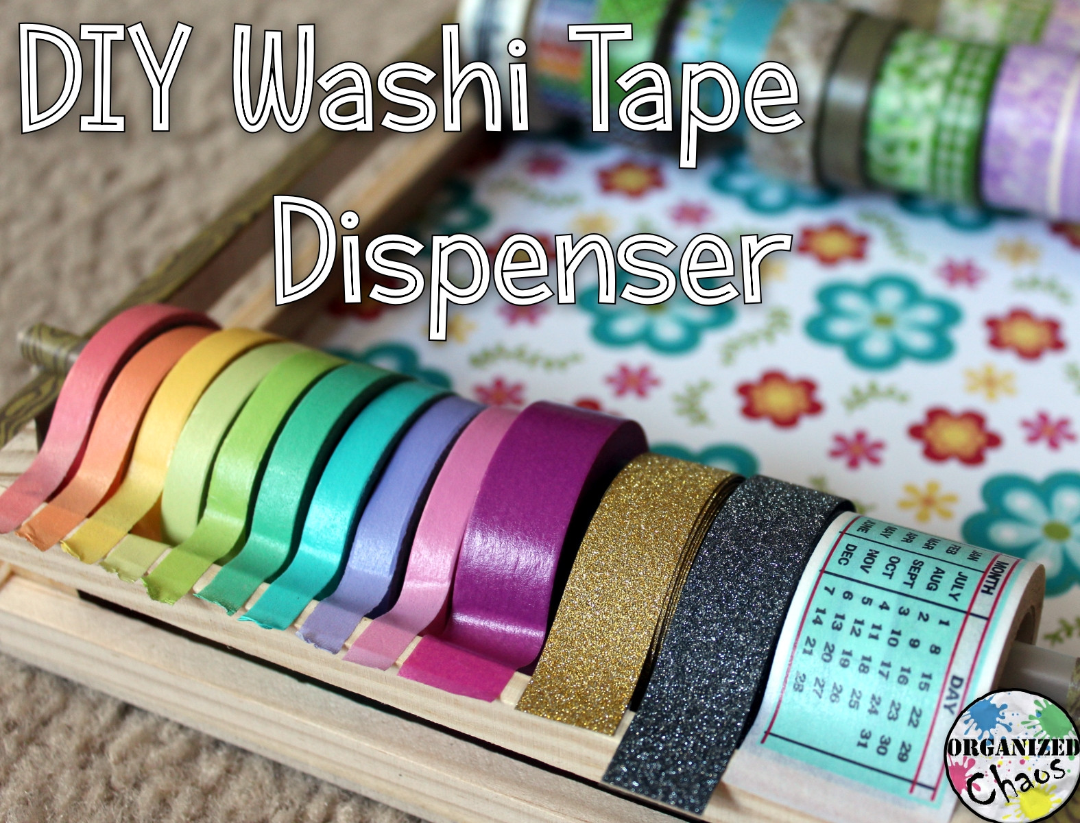 Best ideas about DIY Washi Tape
. Save or Pin Mommy Monday DIY washi tape dispenser Now.