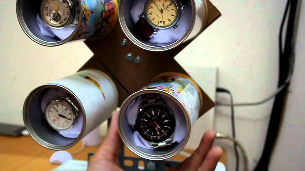 Best ideas about DIY Watch Winder
. Save or Pin DIY watch winder Now.