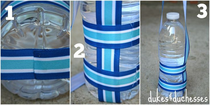 Best ideas about DIY Water Bottle Holder
. Save or Pin Summer Trails and DIY Water Bottle Holders Now.