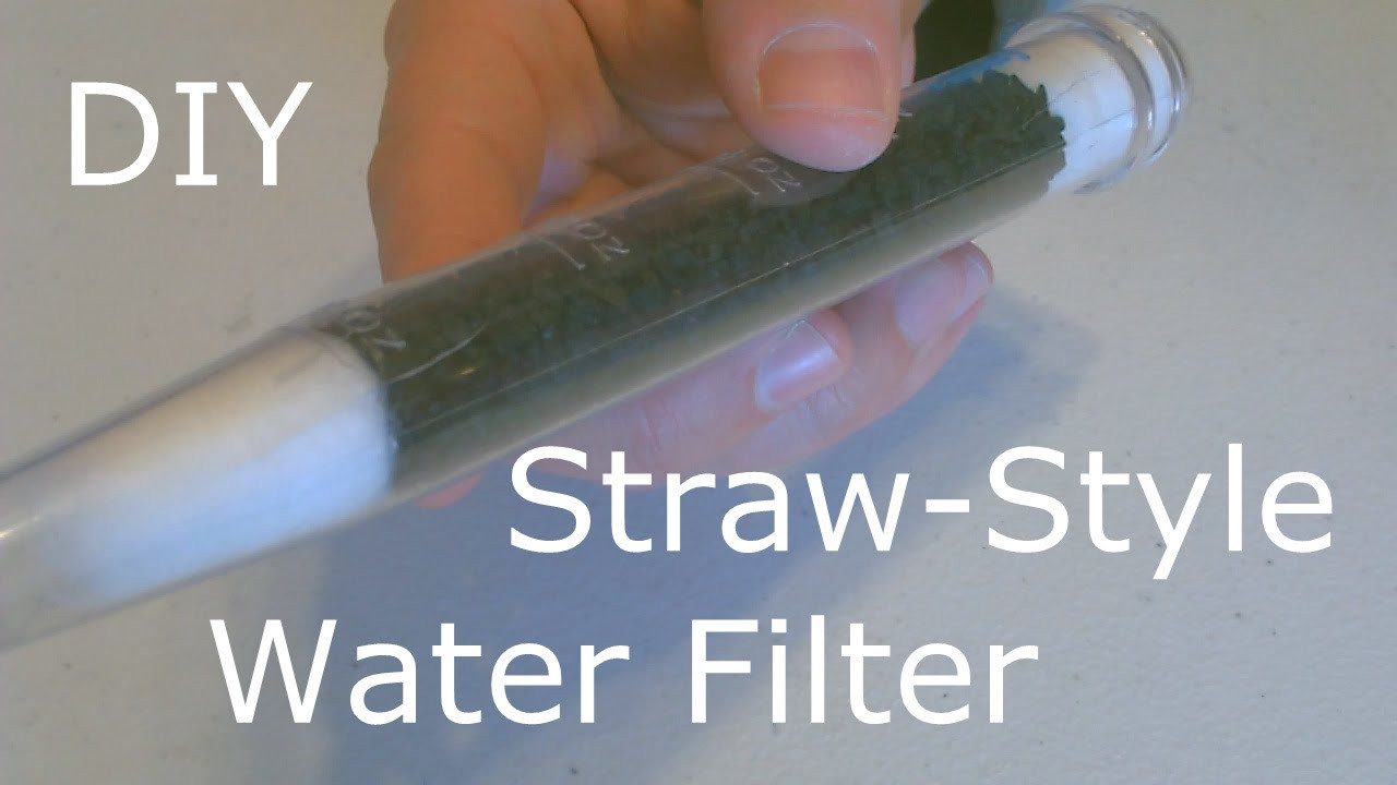 Best ideas about DIY Water Filter
. Save or Pin Homemade Water Filter The DIY "Straw Style" Water Filter Now.