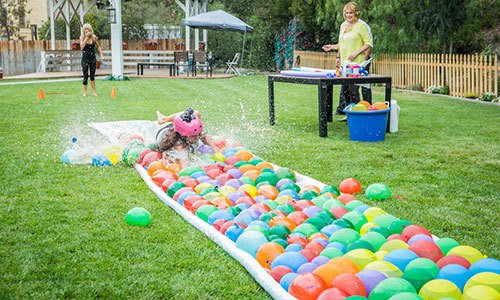 Best ideas about DIY Water Slides
. Save or Pin Tanya Memme s DIY Water Balloon Water Slide Now.