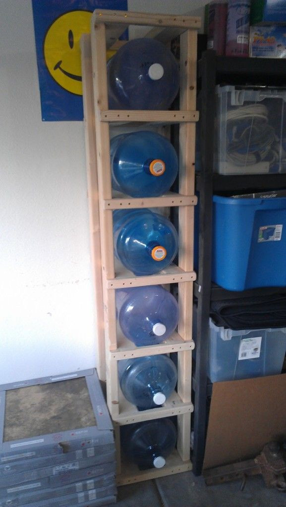 Best ideas about DIY Water Storage
. Save or Pin 5 Gallon Water Jug Storage Water Gallon Holder Water Jug Now.